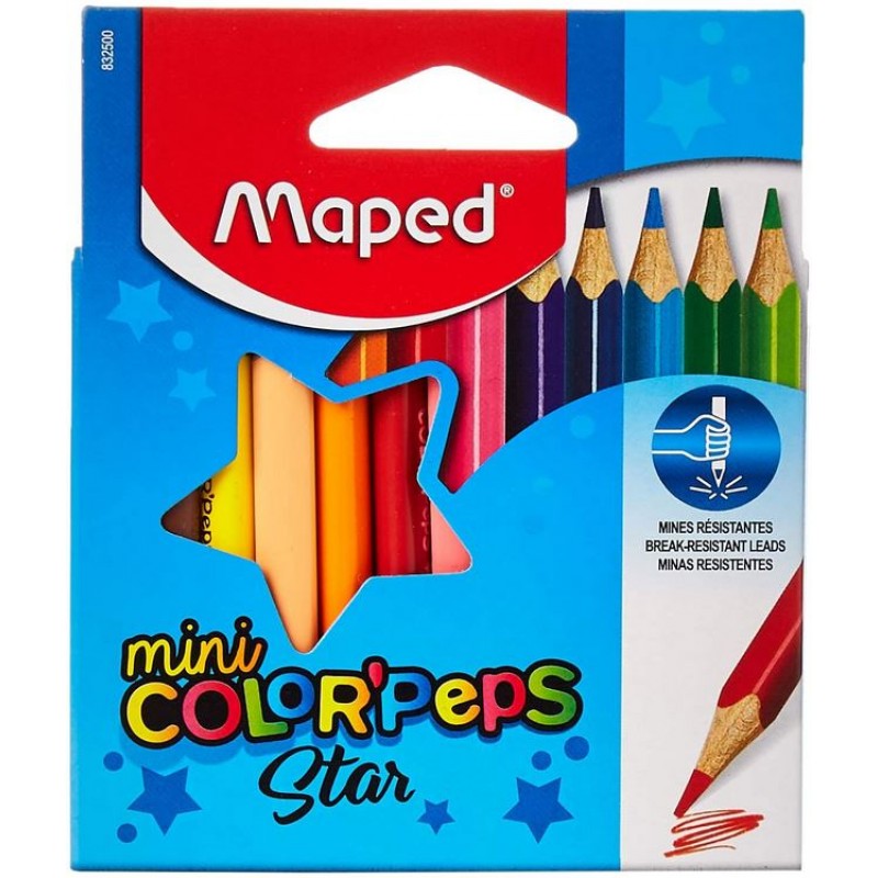 CRAYONS DE COULEUR MAPED 12/9 832500 862812