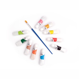 [PEGO12COVEVS0901] - PEINTURE GOUACHE 12 COUL VERTEX VS-0901