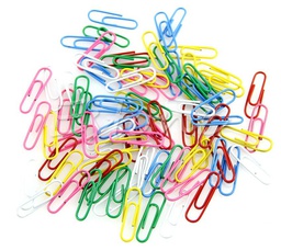 [TRCO25MM50PCTR76] - TROMBONES COULEUR 28MM 50 PCS GIXIME G1127 G1128